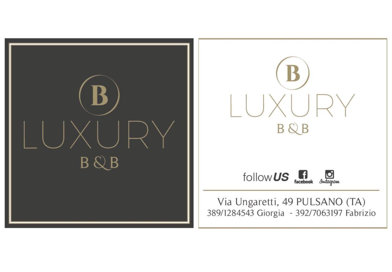 B&B Luxury Apartments Pulsano Bagian luar foto